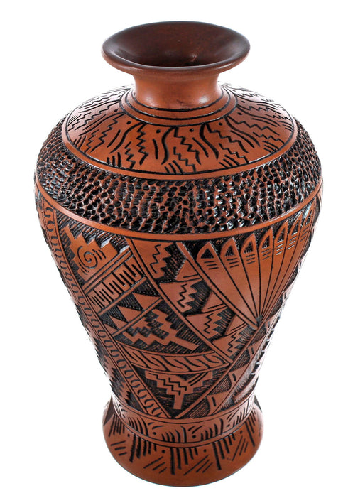 Bear Hand Crafted Navajo Pottery By Artist T.Tom And L.Sam AX129331